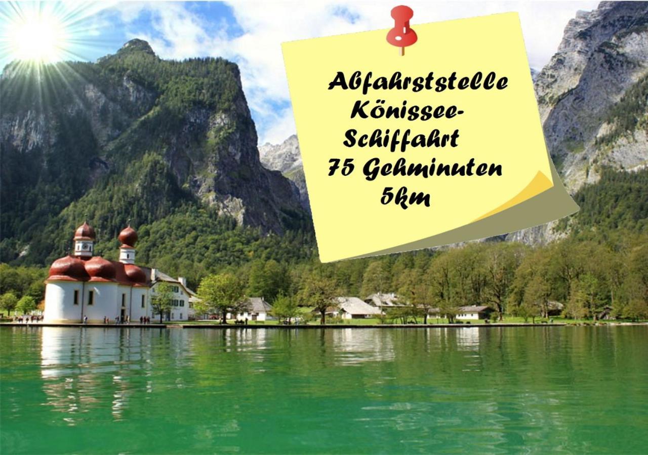 G & H Ferienwohnungen Appartement Untersberg Berchtesgaden Dış mekan fotoğraf