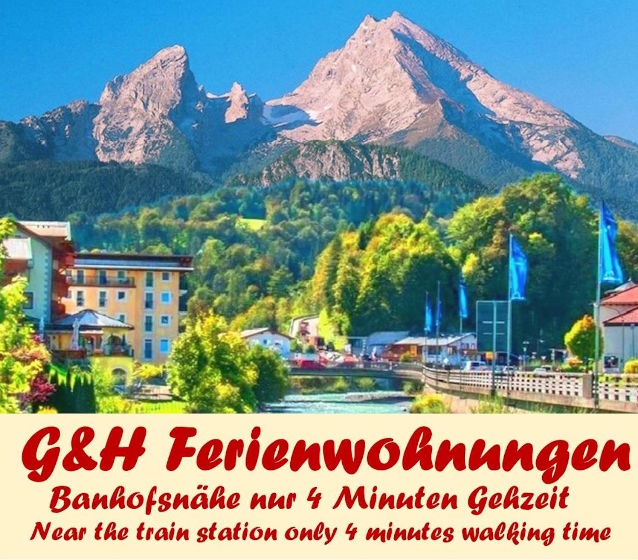 G & H Ferienwohnungen Appartement Untersberg Berchtesgaden Dış mekan fotoğraf